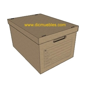 Caja X300 y X300r impresa con tapa independiente