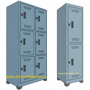 Locker para cascos de 4 y 2 puestos