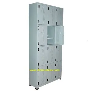Lockers de 12 puestos